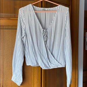 Hollister Striped Viscose Shirt